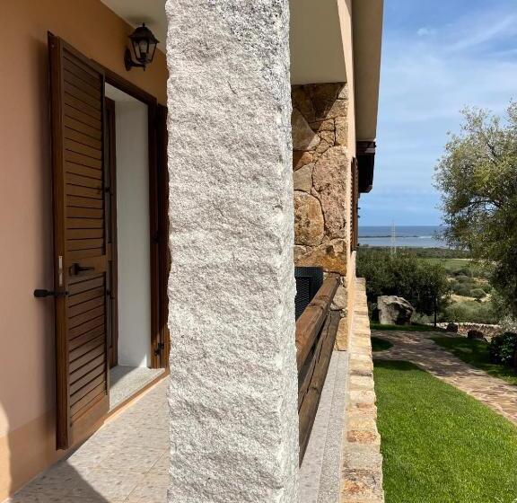 חדר משפחתי צדדי נוף לים, La Minditta