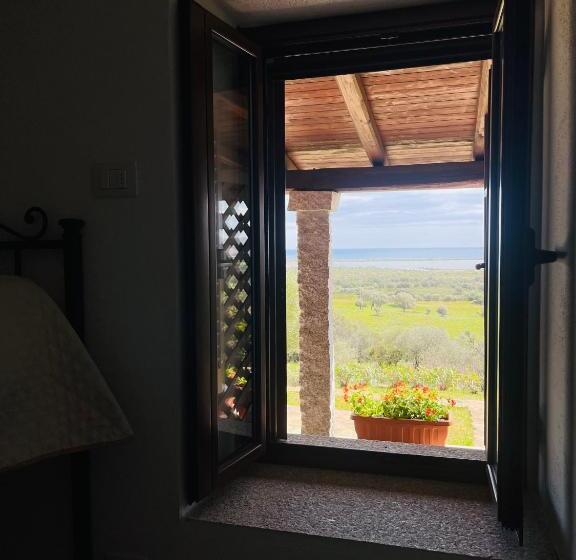 חדר משפחתי נוף לים, La Minditta