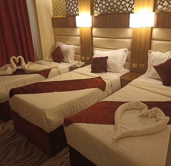 חדר סטנדרט לשלושה, Al Andalus Palace 3 فندق قصر الاندلس الشمالية