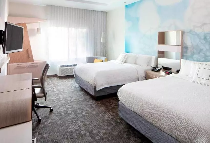 バルコニー付きスタンダードルーム, Courtyard By Marriott Palm Beach Jupiter