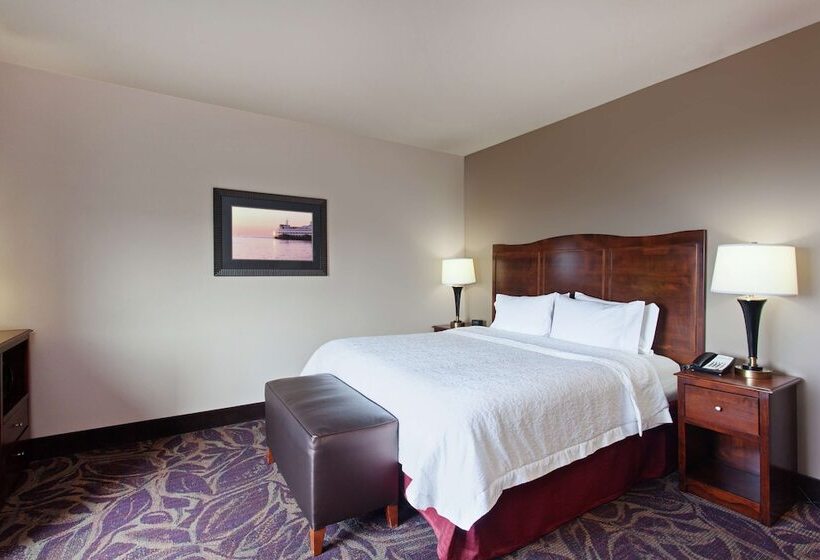 标准间带双人床, Hampton Inn Seattle/everett
