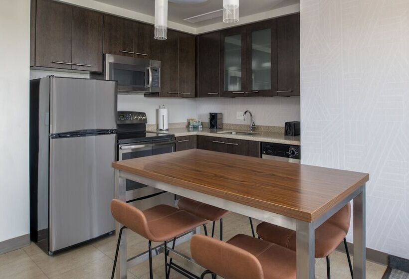 带2个卧室的套房, Residence Inn By Marriott Portland Downtown/pearl District