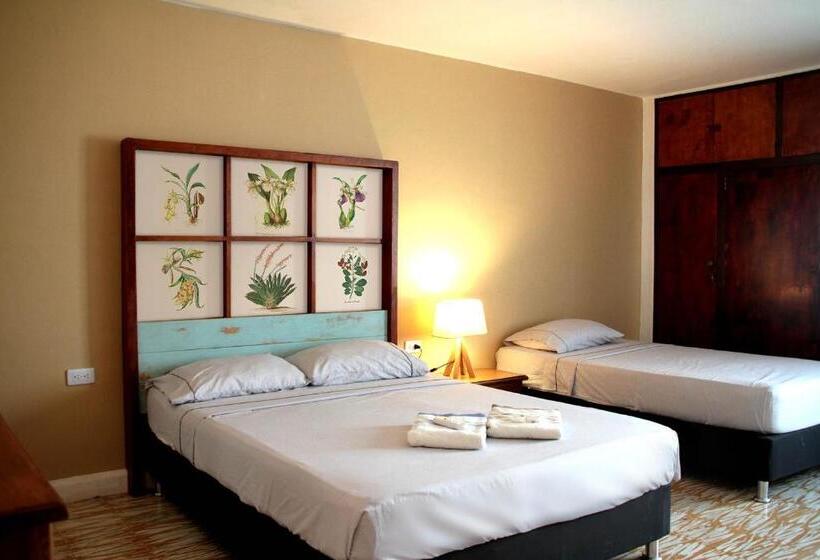 חדר דלוקס, Cacao Hostel Santa Marta