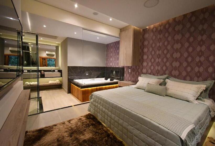 デラックスルーム, Pousada Chão De Folhas Spa Boutique