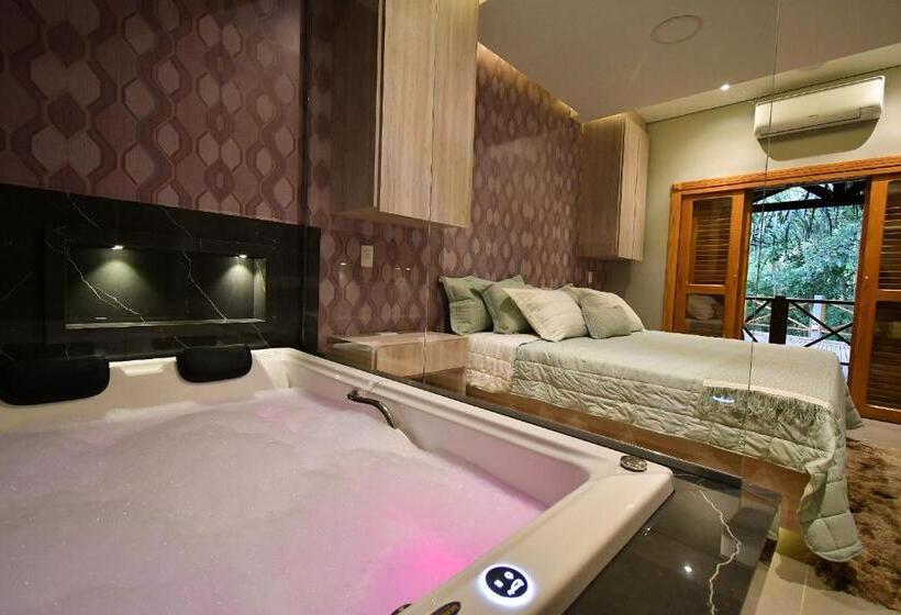 デラックスルーム, Pousada Chão De Folhas Spa Boutique