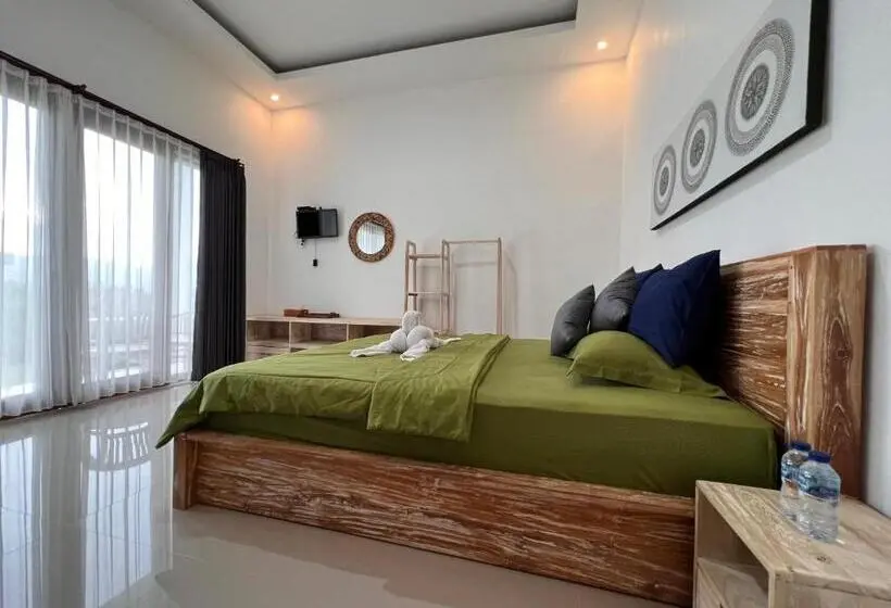 Standard-huone King-vuode, Bali Astetic Villa And Hot Spring