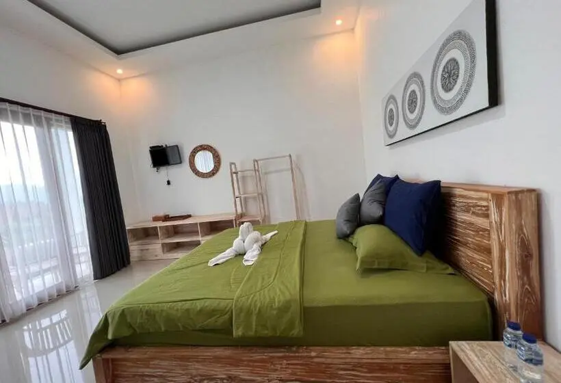 Standard-huone King-vuode, Bali Astetic Villa And Hot Spring