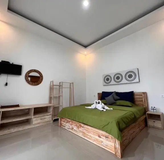 Standard-huone King-vuode, Bali Astetic Villa And Hot Spring