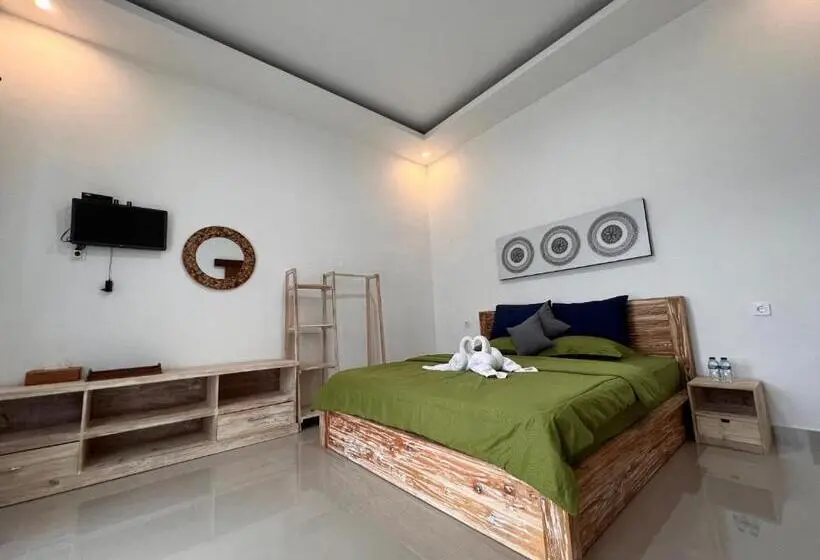 Standard-huone King-vuode, Bali Astetic Villa And Hot Spring