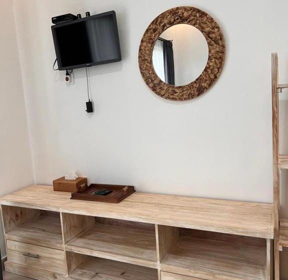 חדר סטנדרט עם מיטת קינג, Bali Astetic Villa And Hot Spring