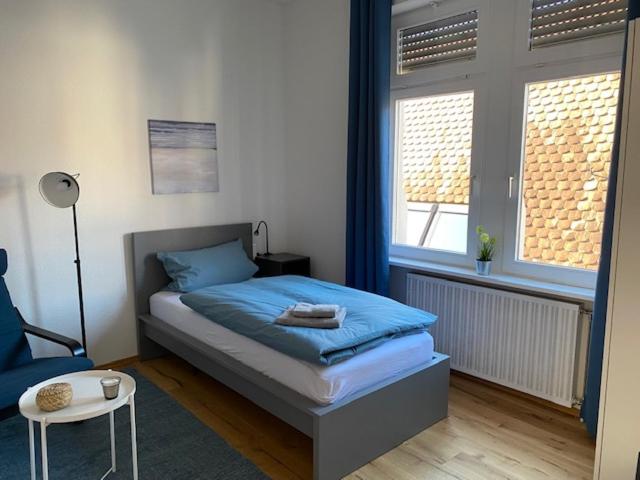 标准单人间共用浴室, Gästehaus Windheim Ettlingen Stadt