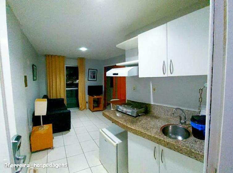 Deniz Manzaralı 1 Yatak Odalı Daire, American Flat   Ponta D Areia   Ferreira Hospedagens