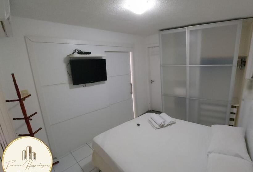 1 Yatak Odalı Lüks Daire, American Flat   Ponta D Areia   Ferreira Hospedagens