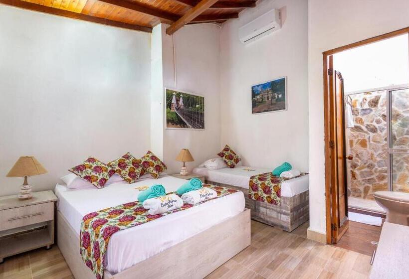 חדר סטנדרט לשלושה, Entre Palmas Casa