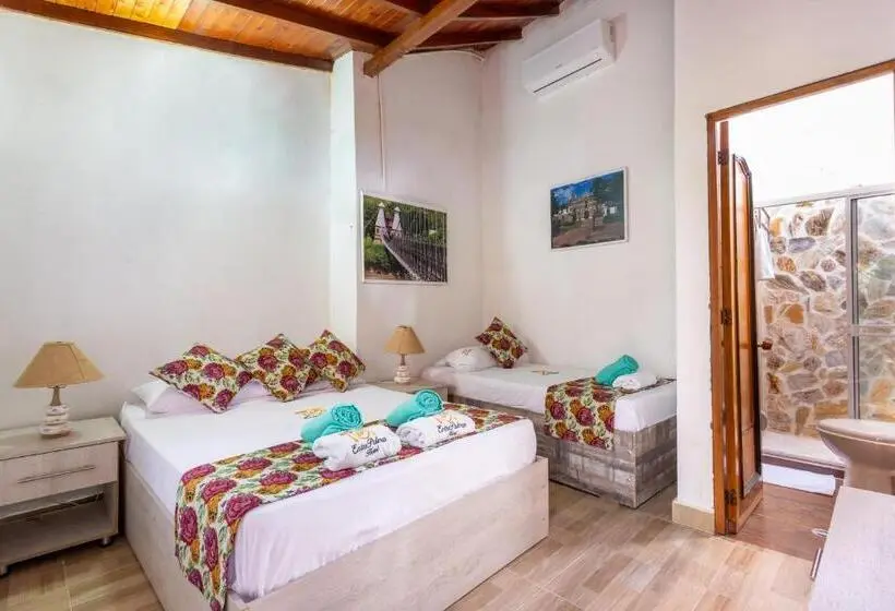 اتاق استاندارد سه نفره, Entre Palmas Casa