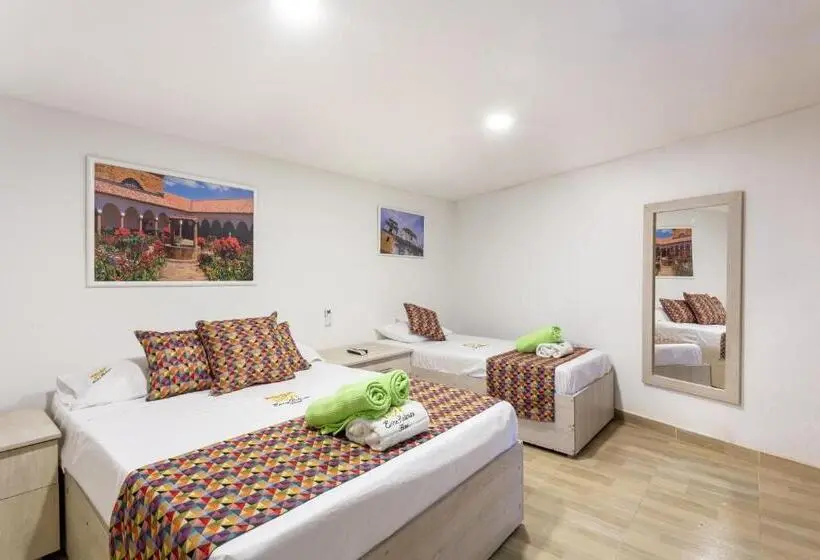 اتاق استاندارد سه نفره, Entre Palmas Casa
