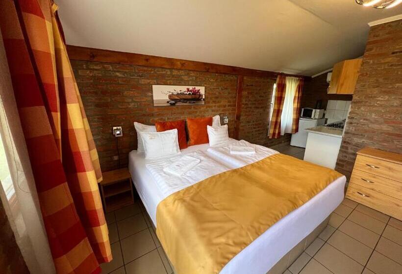 带1个卧室带花园景观的公寓, Kúria Vendégház