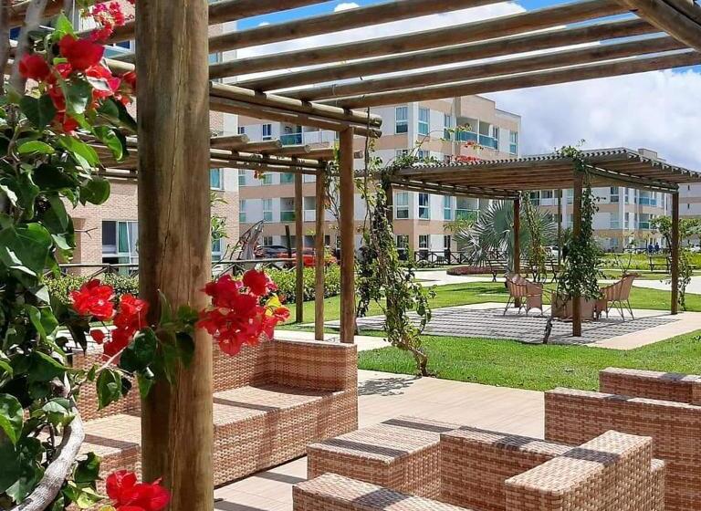 침실 1개 아파트, Muro Alto Condomínio Clube