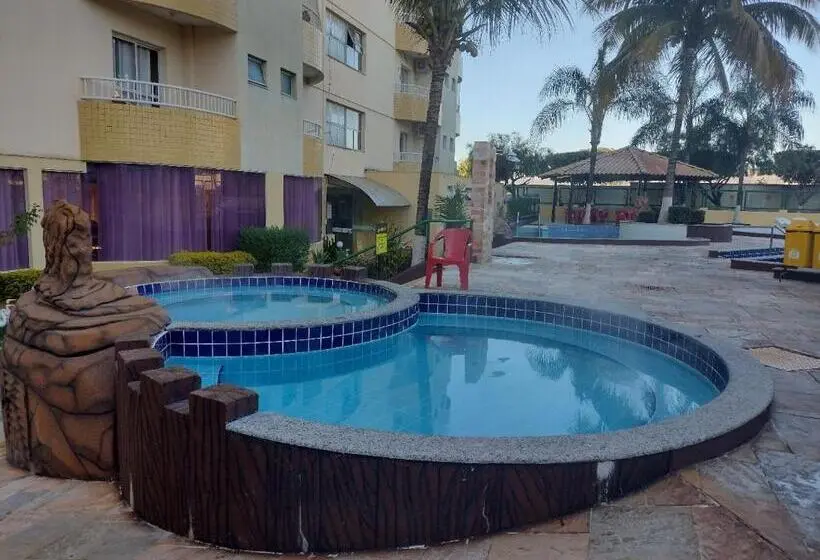 Sviitti Parveke, Thermas Place Flat Caldas