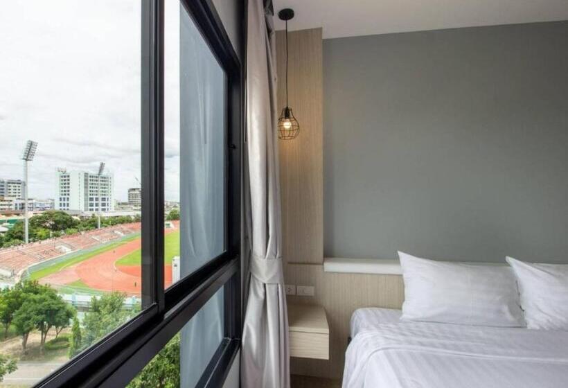 חדר דחוקס עם מיטת קינג, Napa Hotel Ratchaburi