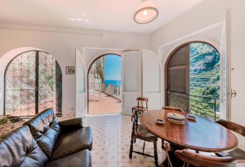 1 Bedroom Apartment with Terrace Sea View, Residence Villa Rosa
