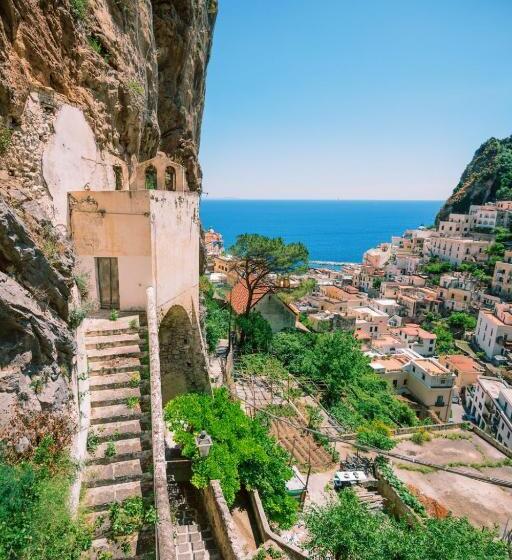 带海景及露台及1个卧室的公寓, Residence Villa Rosa