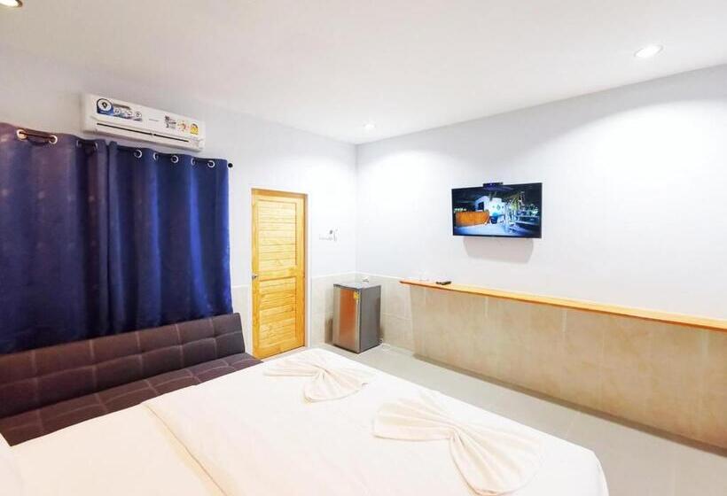 חדר סטנדרט עם מיטת קינג, ลิตเติ้ล ฮิลล์ สัตหีบ รีสอร์ท