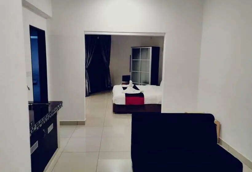 キングサイズベッドのスイートルーム, Marina Heights Hotel Residences