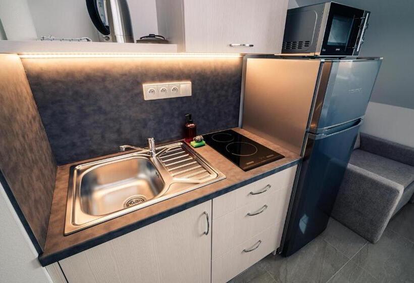 キングサイズベッドのスタンダードルーム, Penzion Vinařství Mikulica