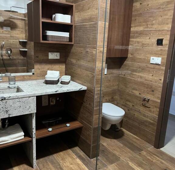 キングサイズベッドのスタンダードルーム, Penzion Vinařství Mikulica