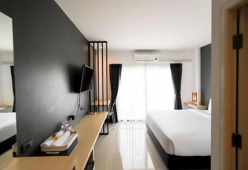 اتاق استاندارد با تخت بزرگ, The Rest Hotel   ประจวบ