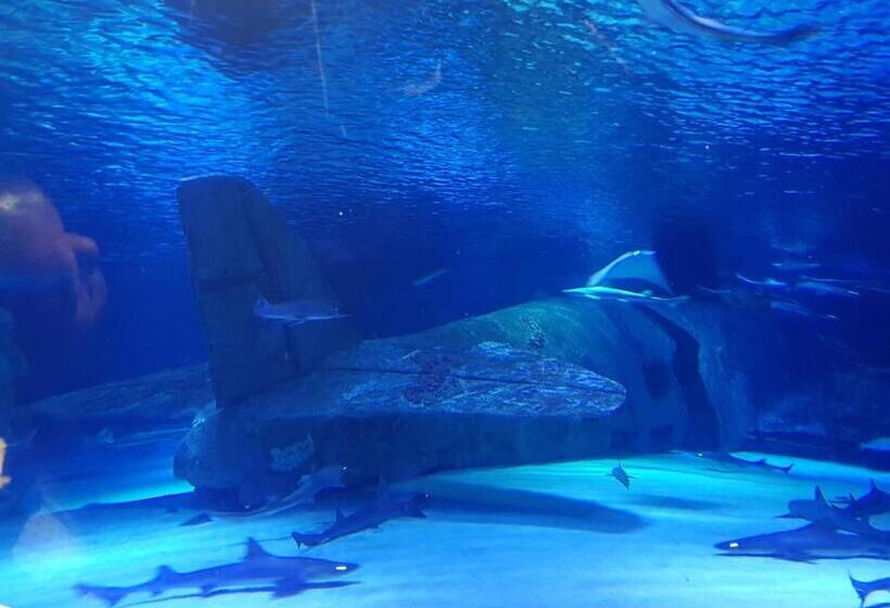 带1个卧室的带阳台的公寓, Granada City Alanya Luxury Appartment 800м от пляжа клеопатра