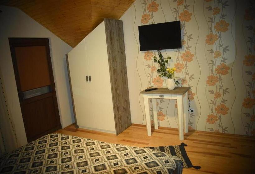 חדר סטנדרט עם מרפסת, Casa Smeilor Horezu