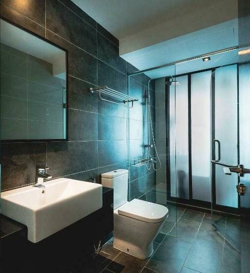 חדר משפחתי נוף לים, Stay @ Almas Puteri Harbour