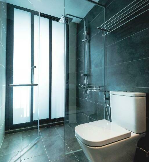 חדר משפחתי נוף לים, Stay @ Almas Puteri Harbour