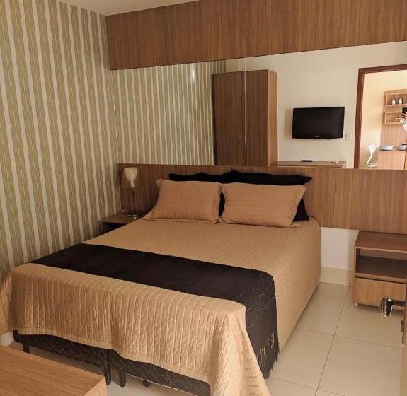 1 Sovrums Lägenhet med Balkong, Encontro Das águas Thermas Resort