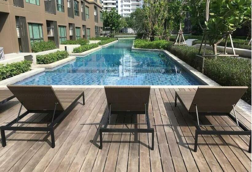 침실 1개 발코니 아파트, Rain Cha Am Hua Hin