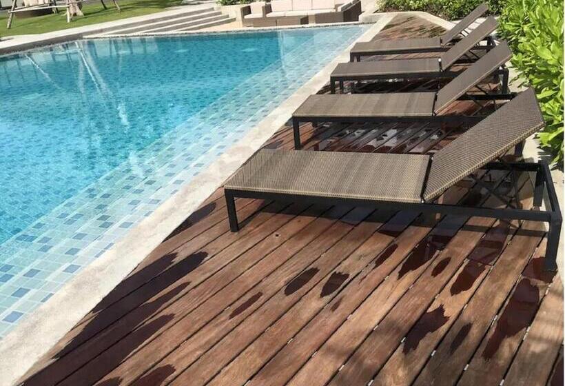 شقة غرفة نوم واحدة مزودة بشُرفة, Rain Cha Am Hua Hin