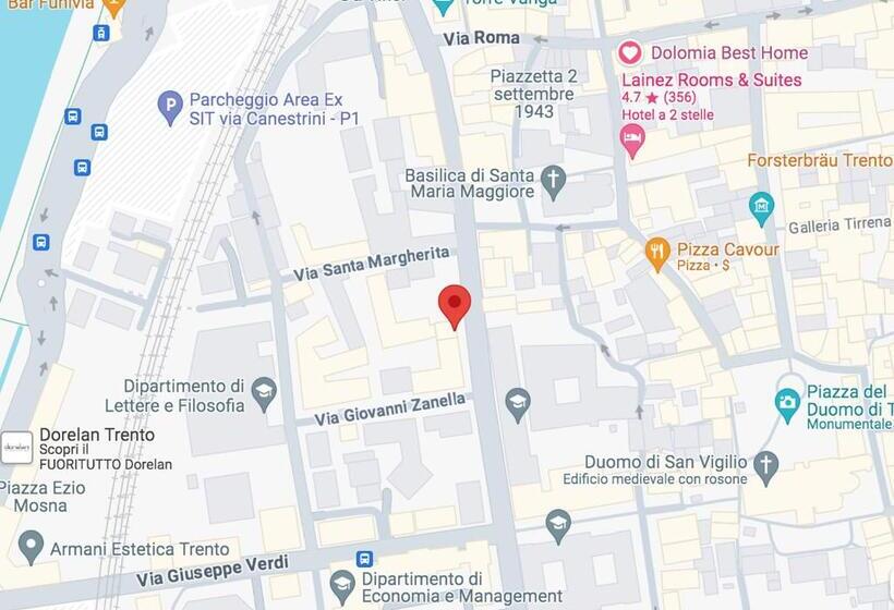 غرفة قياسية ثلاثية, Casa Rosmini Rooms, Dolomia Best Home