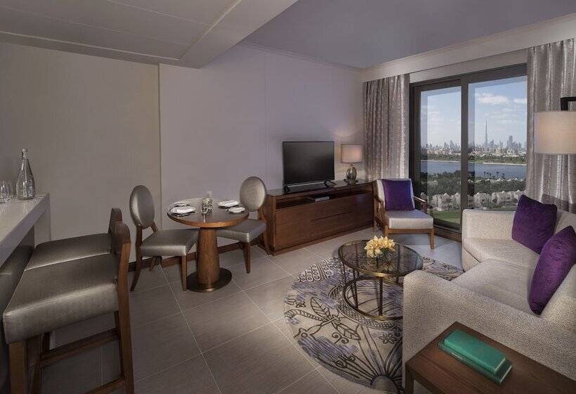 带城市景观带一个卧室的公寓, Pullman Dubai Creek City Centre Residences