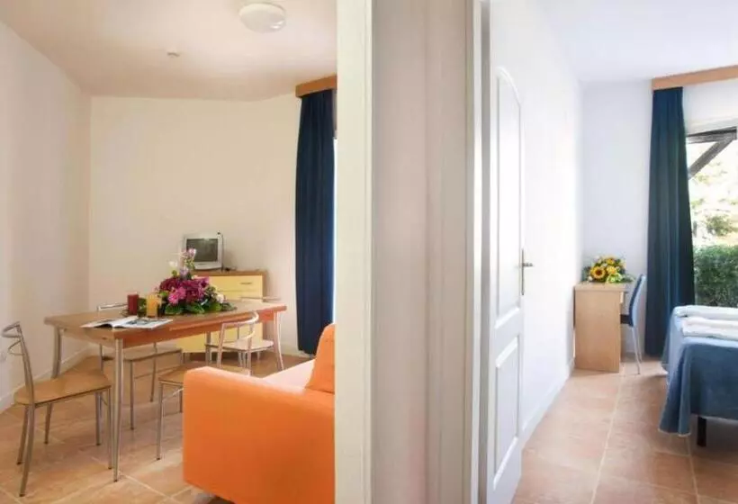 1 Schlazfimmer Apartment Gartenblick, Oasi D'oriente