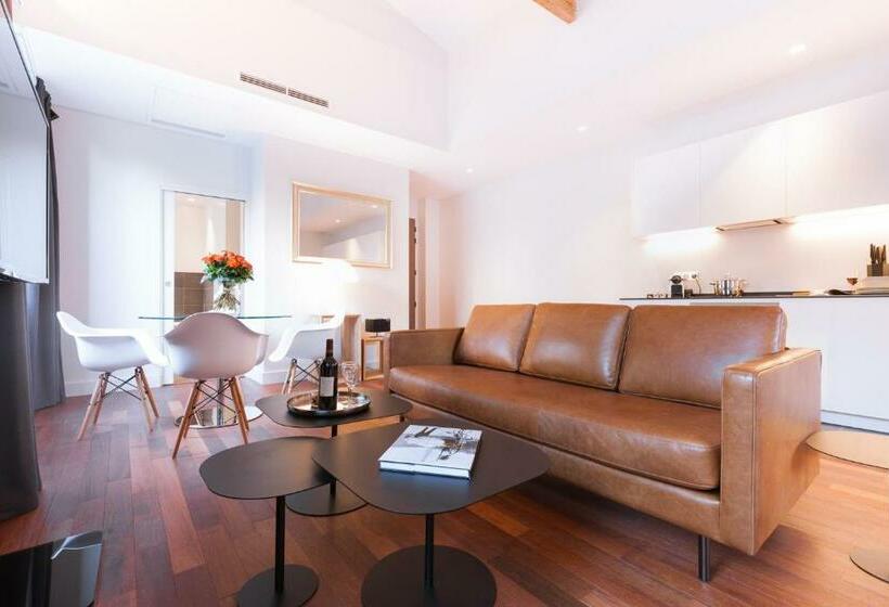 Апартаменты 1 Спальня с Террасой, Loft Luxe Hyper Centre: Terrasse/piscine/ Salle De Sport