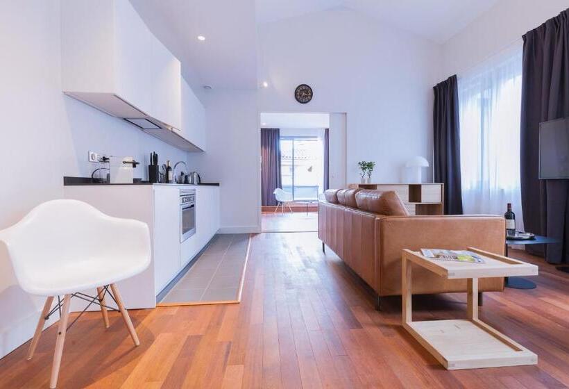 Апартаменты 1 Спальня с Террасой, Loft Luxe Hyper Centre: Terrasse/piscine/ Salle De Sport