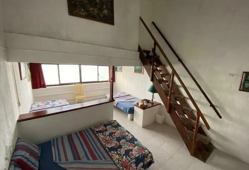 オーシャンビューデラックスルームバルコニー付き, San Felipe De Jesus Yucatan