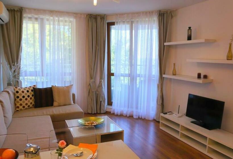 1 Schlafzimmer Apartment Meerblick, бяла виста клиф   Byala Vista Cliff