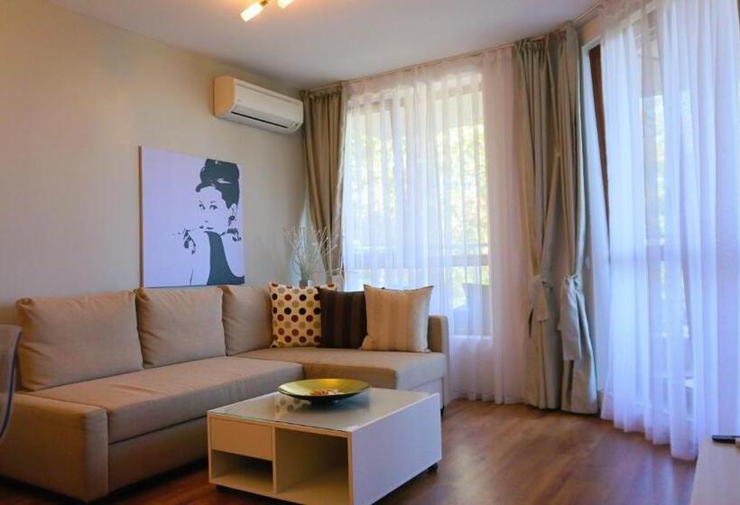 1 Schlafzimmer Apartment Meerblick, бяла виста клиф   Byala Vista Cliff