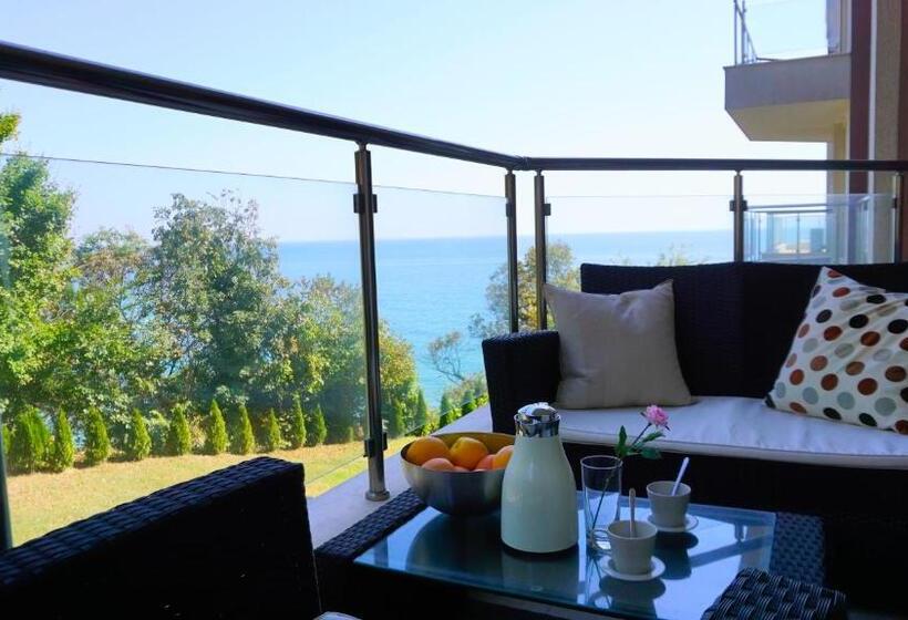 1 Schlafzimmer Apartment Meerblick, бяла виста клиф   Byala Vista Cliff
