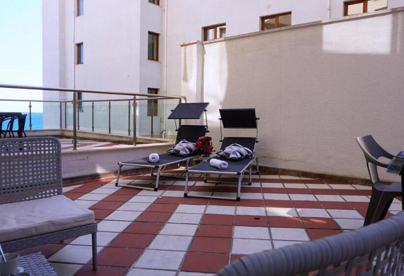 1 Schlafzimmer Apartment mit Terrasse, бяла виста клиф   Byala Vista Cliff