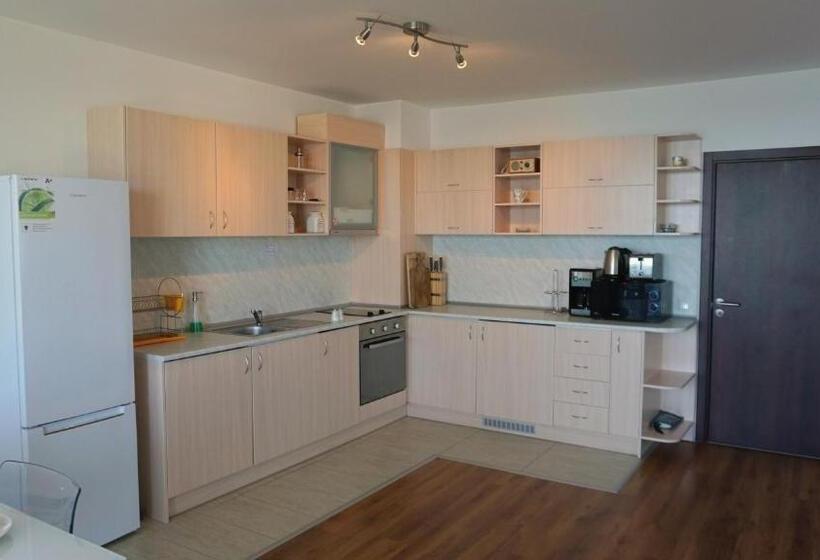 1 Schlafzimmer Apartment Meerblick, бяла виста клиф   Byala Vista Cliff