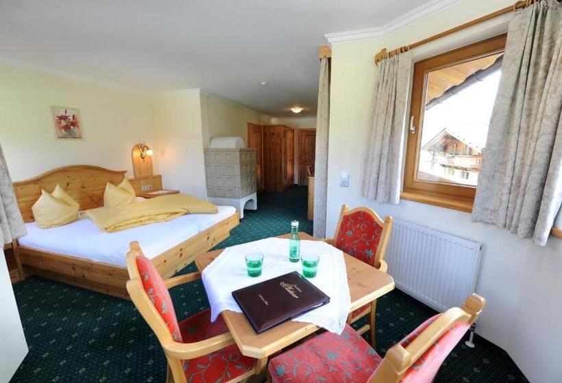 חדר דלוקס עם מרפסת, Garni Landhaus Platzer